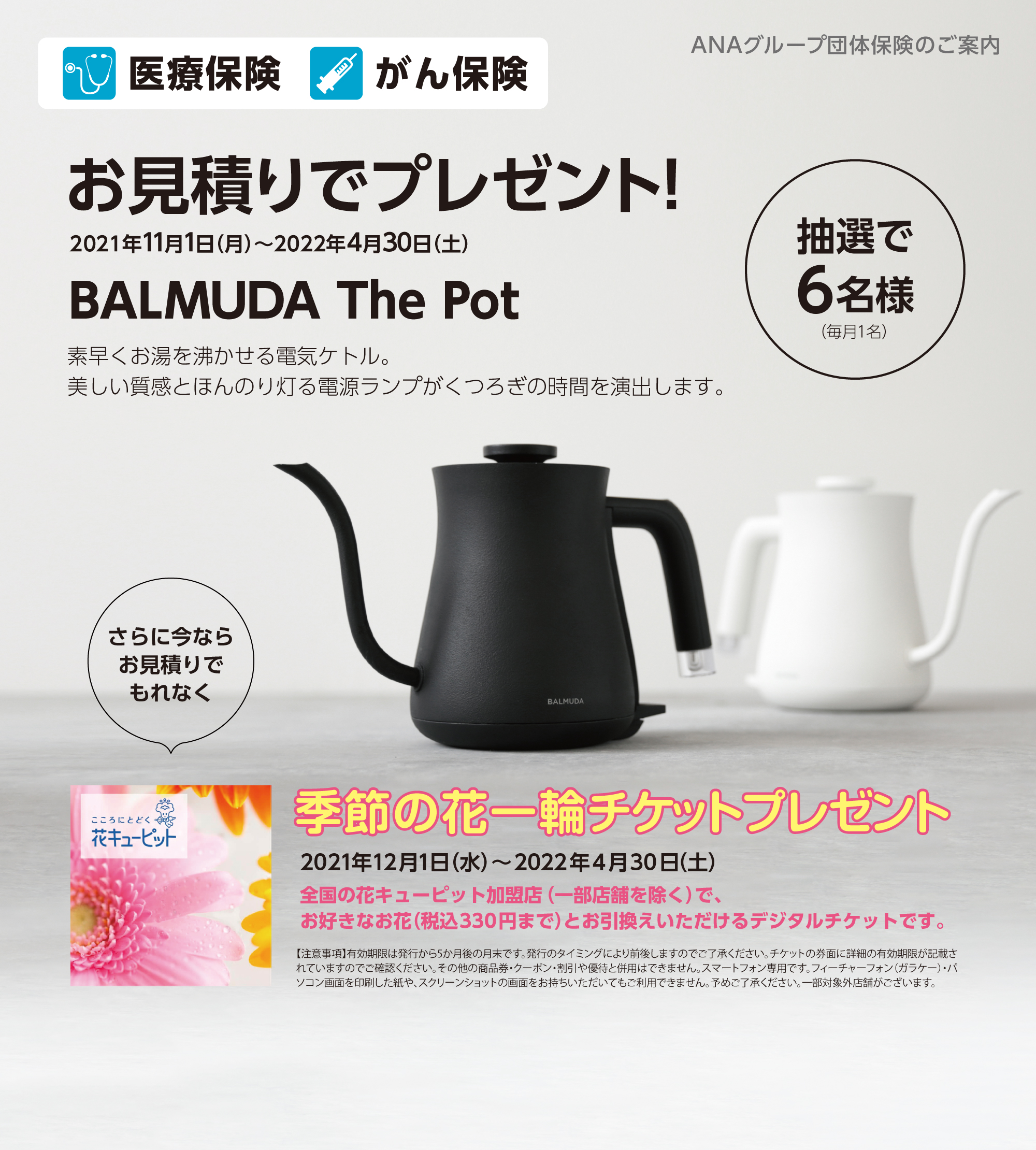 医療保険がん保険 お見積りキャンペーン