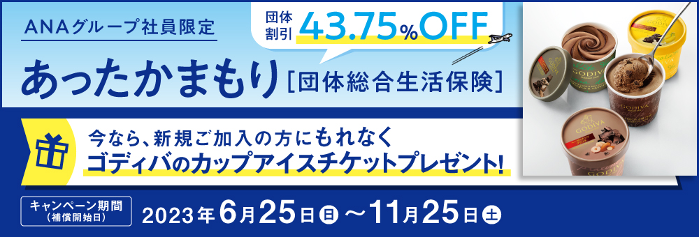 ゴディバのカップアイスチケットプレゼント