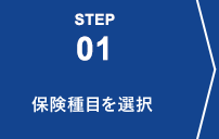 STEP01 保険種目を選択