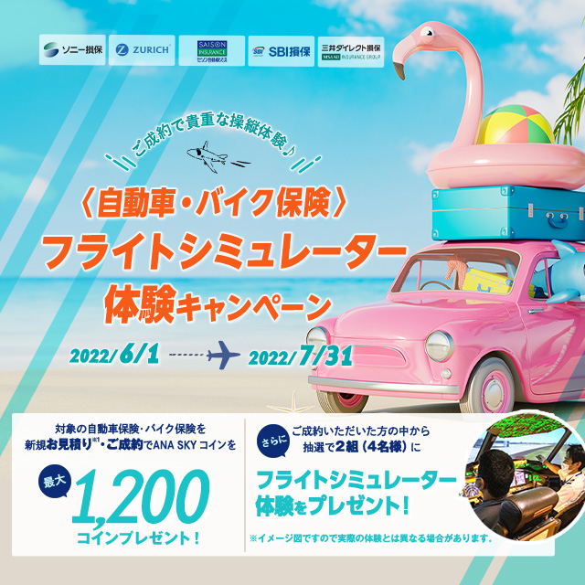自動車保険の契約 見直しをお得に Ana Sky コインが貯まるsoraho
