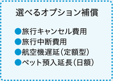 選べるオプション補償